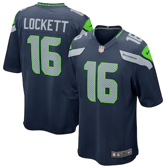 mens nike tyler lockett college navy seattle seahawks game 